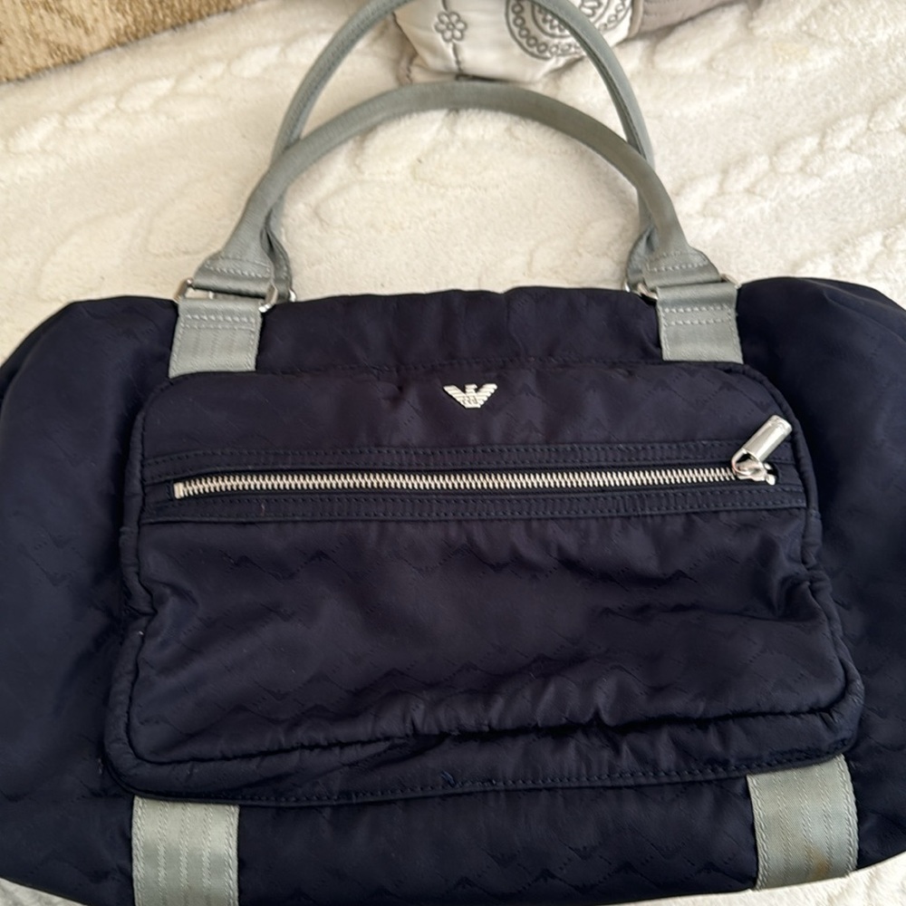 ARMANI BABY diaper/bottle bag